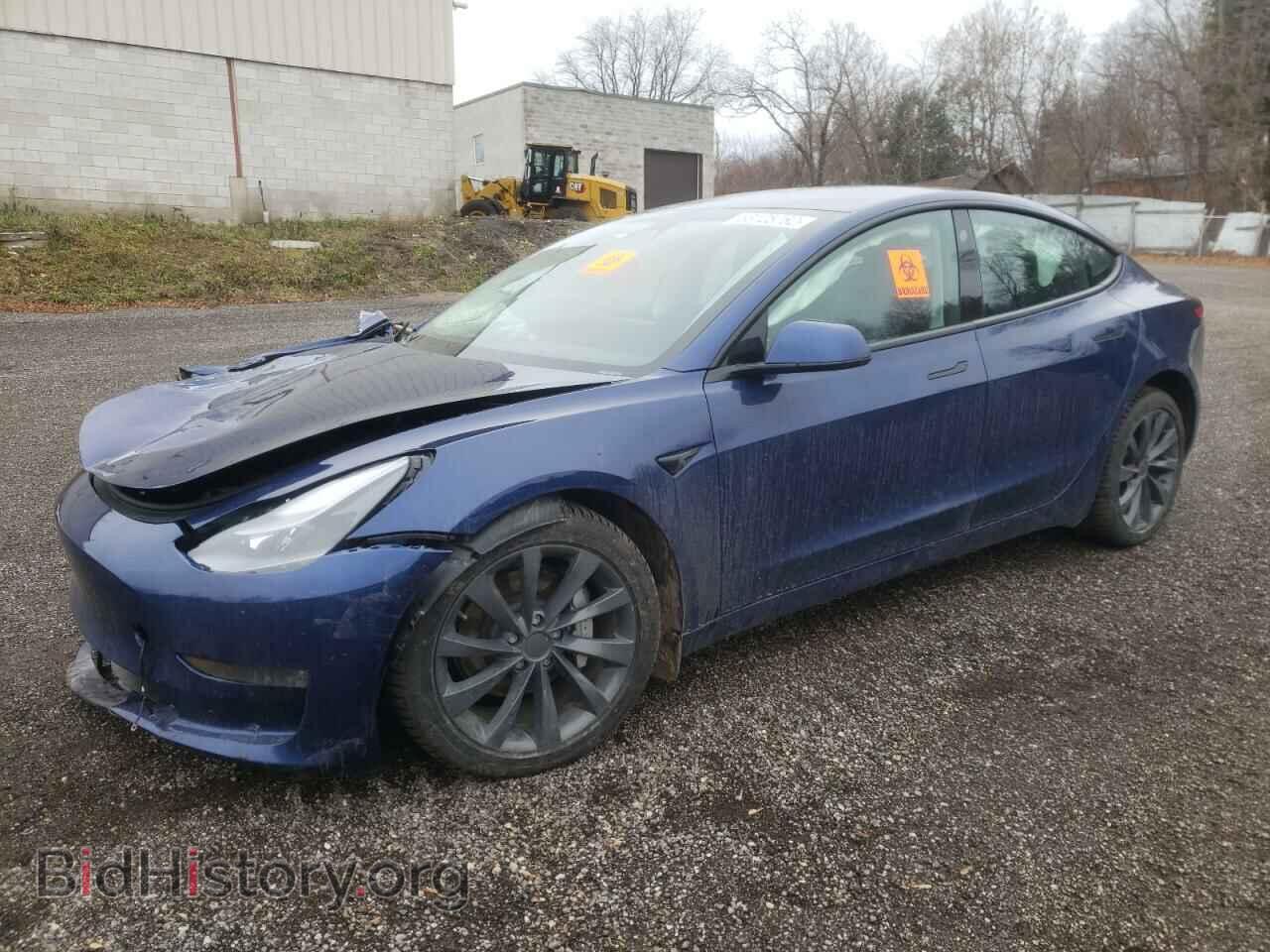 Photo 5YJ3E1EB1MF059547 - TESLA MODEL 3 2021