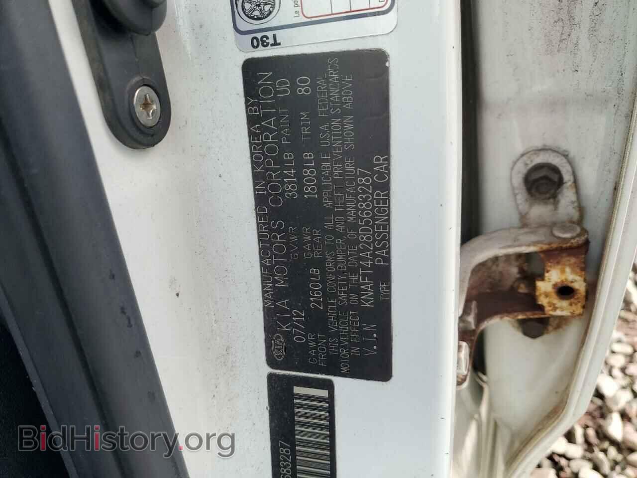 2013 KIA FORTE - VIN: KNAFT4A28D5683287 - Фото 12