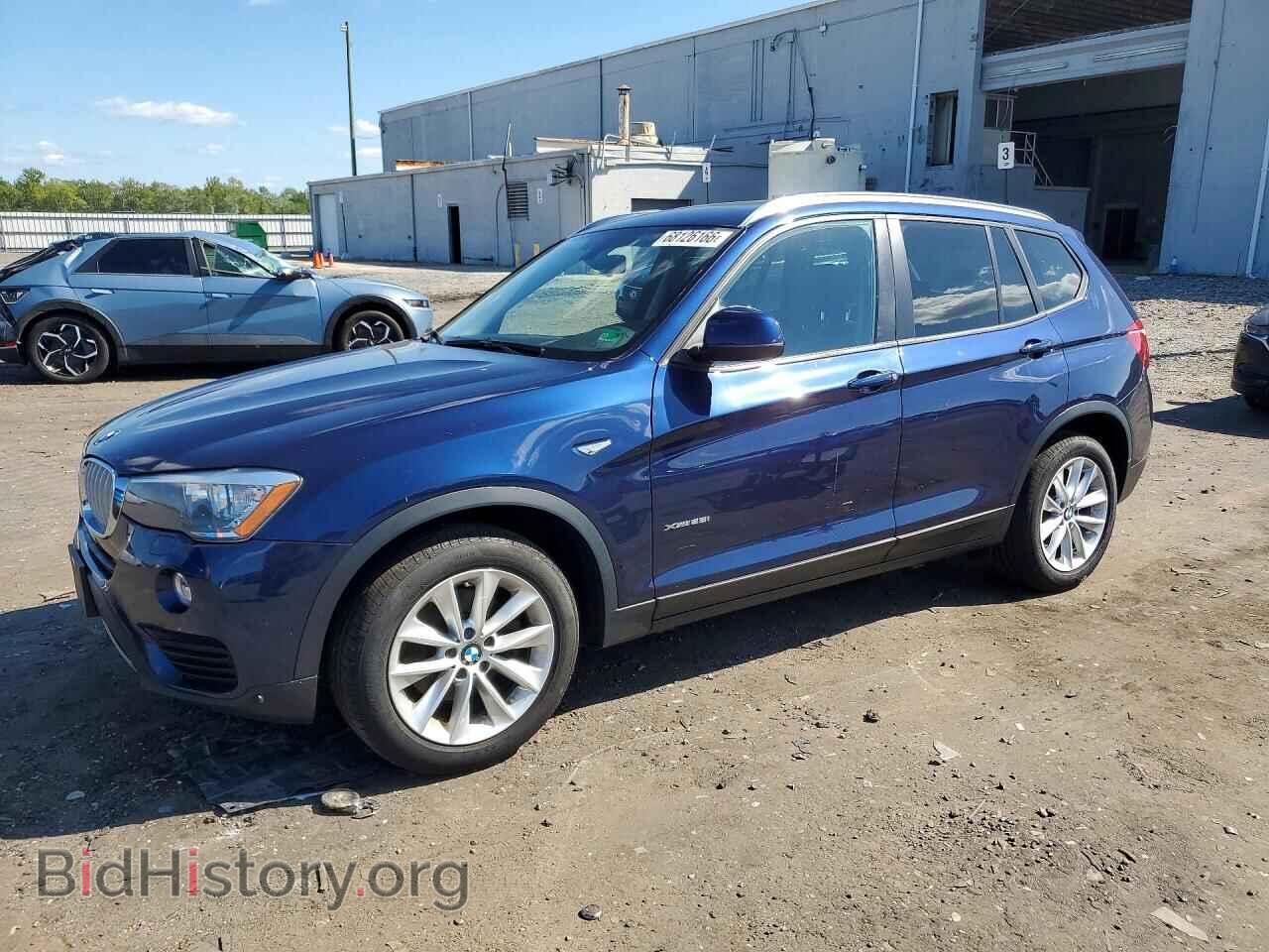 Фотография 5UXWX9C50G0D77991 - BMW X3 2016