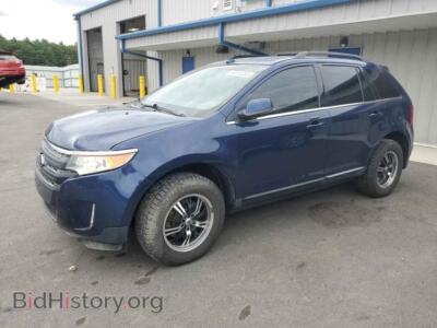 2012 Ford EDGE Limited, синий — VIN 2FMDK4KC8CBA91947, Copart