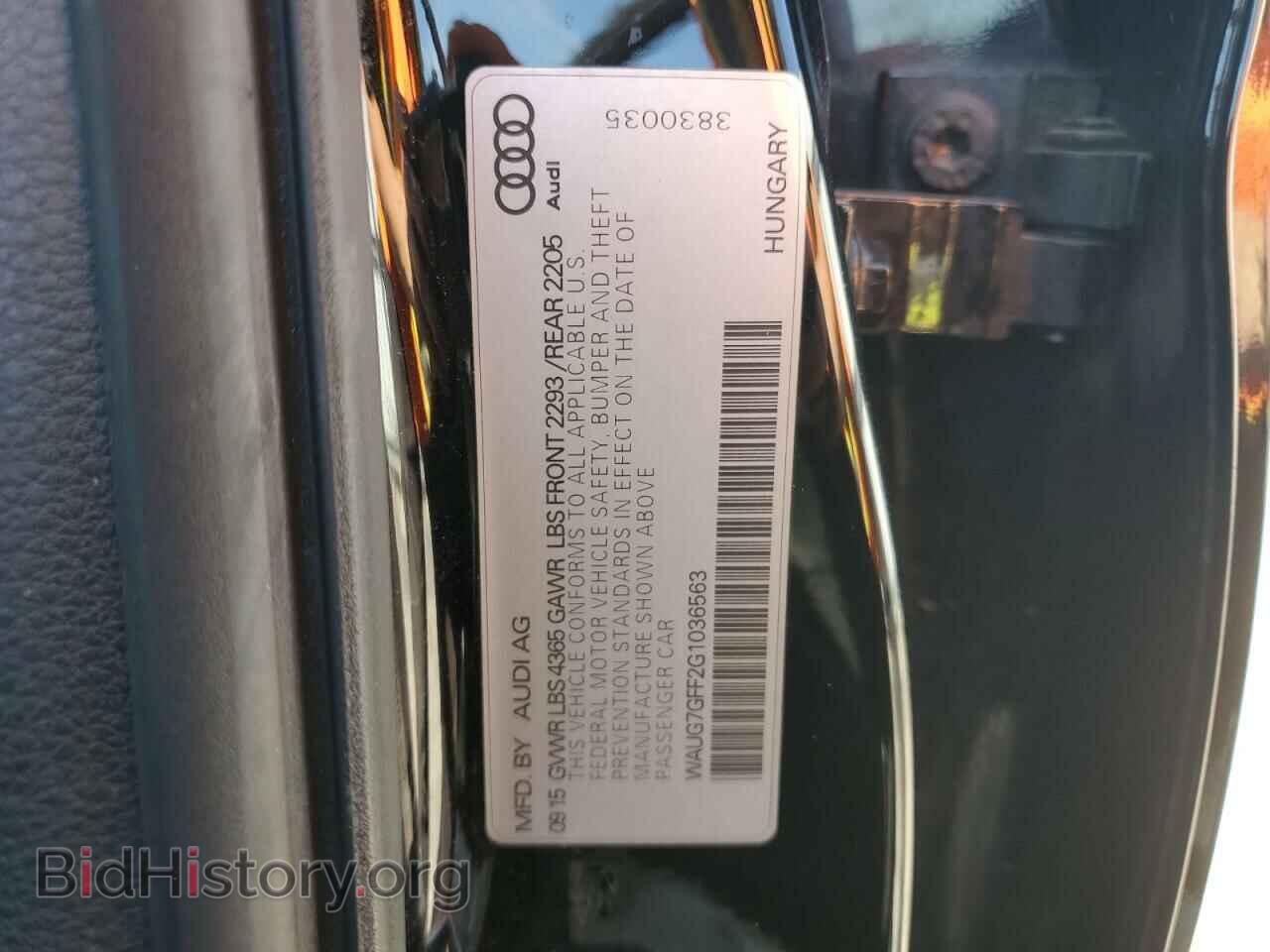 2016 AUDI A3 - VIN: WAUG7GFF2G1036563 - Photo 12
