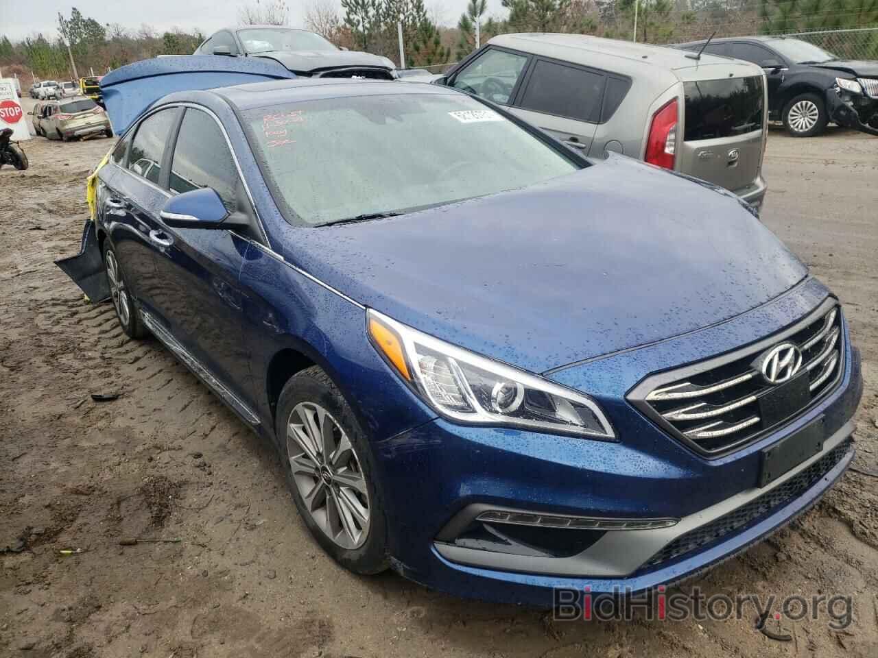 Фотография 5NPE34AF6HH521438 - HYUNDAI SONATA 2017