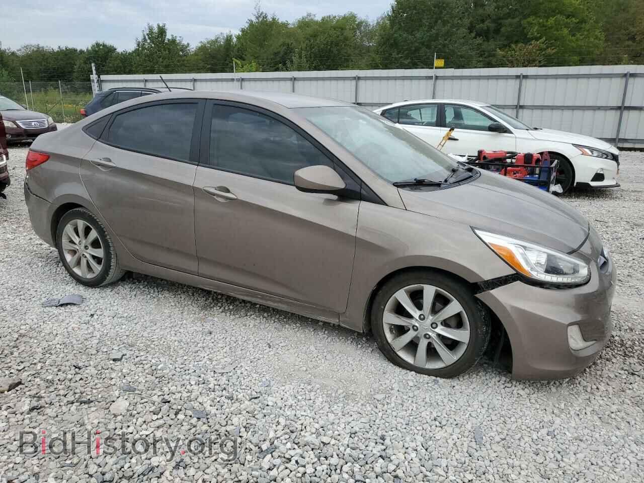 2014 HYUNDAI ACCENT - VIN: KMHCU4AE6EU623816 - Фото 4