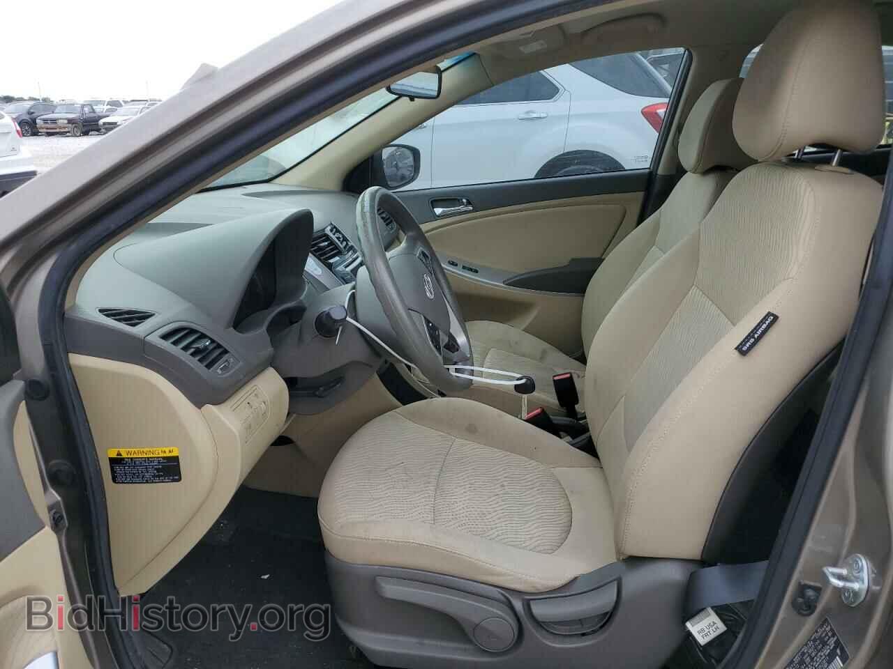 2014 HYUNDAI ACCENT - VIN: KMHCU4AE6EU623816 - Фото 7