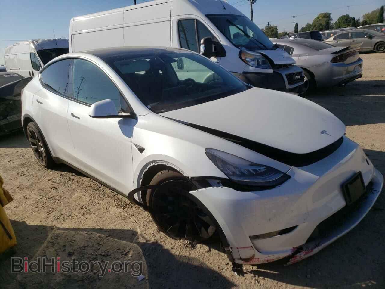 2022 TESLA MODEL Y - VIN: 7SAYGDEE5NF480705 - Фото 4