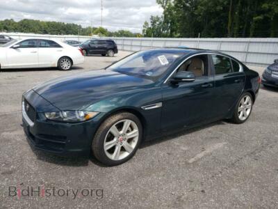 2017 Jaguar XE Premium, green — VIN SAJAD4BG0HA973798, Copart