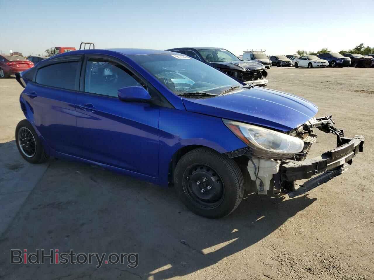 2014 HYUNDAI ACCENT - VIN: KMHCT4AE8EU657744 - Фото 4