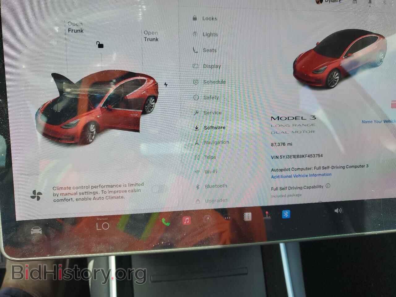 2019 TESLA MODEL 3 - VIN: 5YJ3E1EB8KF453754 - Photo 9