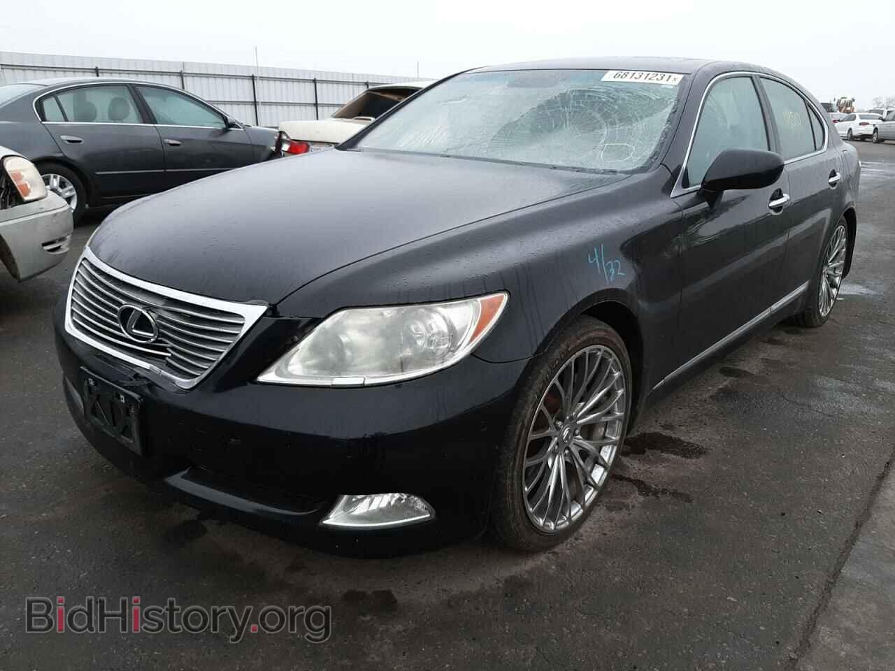 2008 LEXUS LS460 - VIN: JTHBL46F085059839 - Фото 2