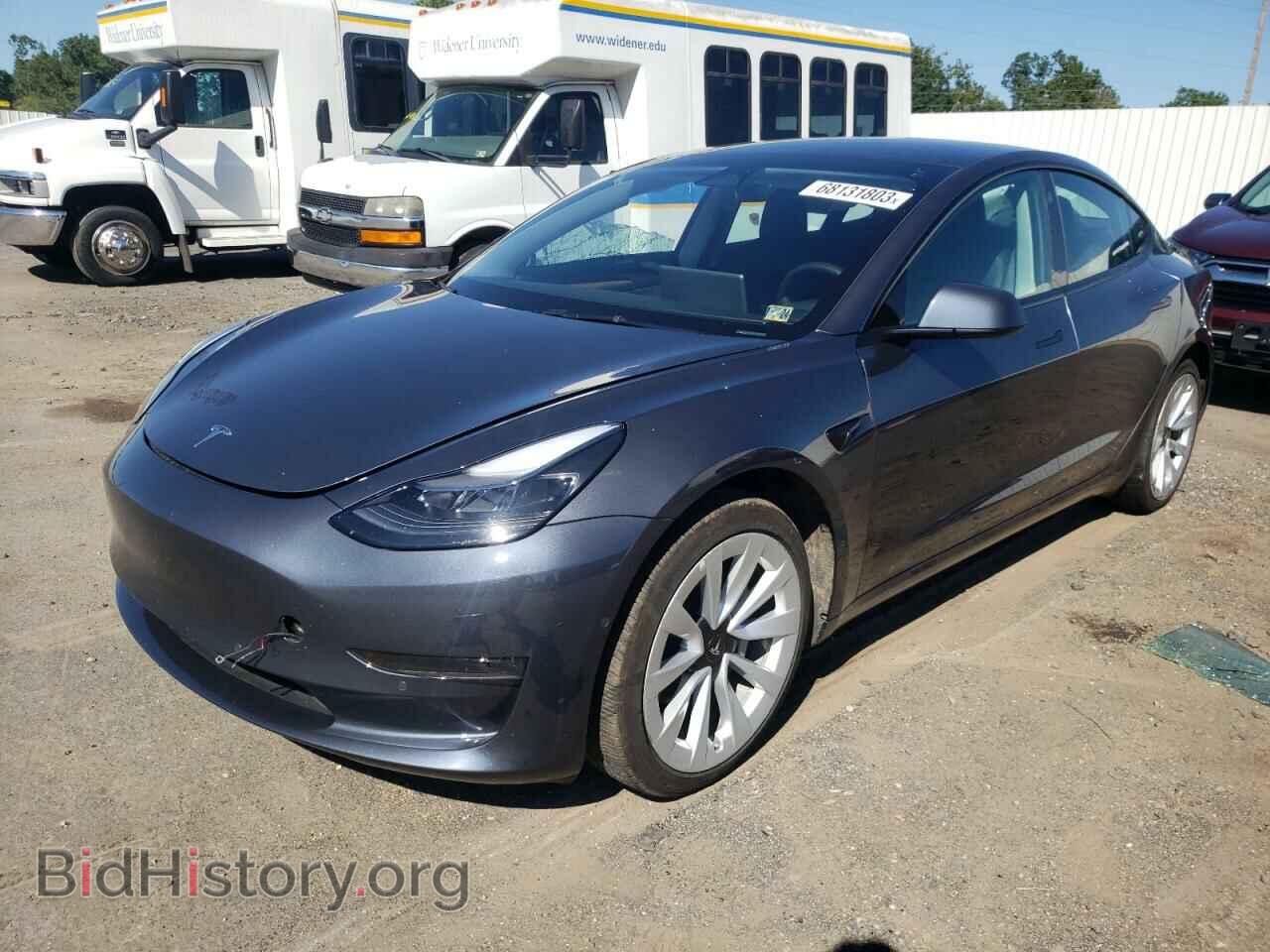 Photo 5YJ3E1EA4NF372133 - TESLA MODEL 3 2022