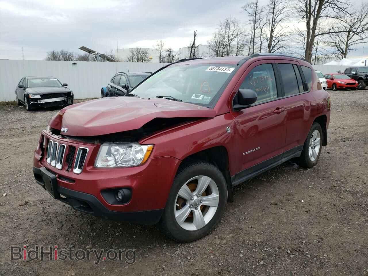 2012 JEEP COMPASS - VIN: 1C4NJDBB0CD554869 - Фото 2
