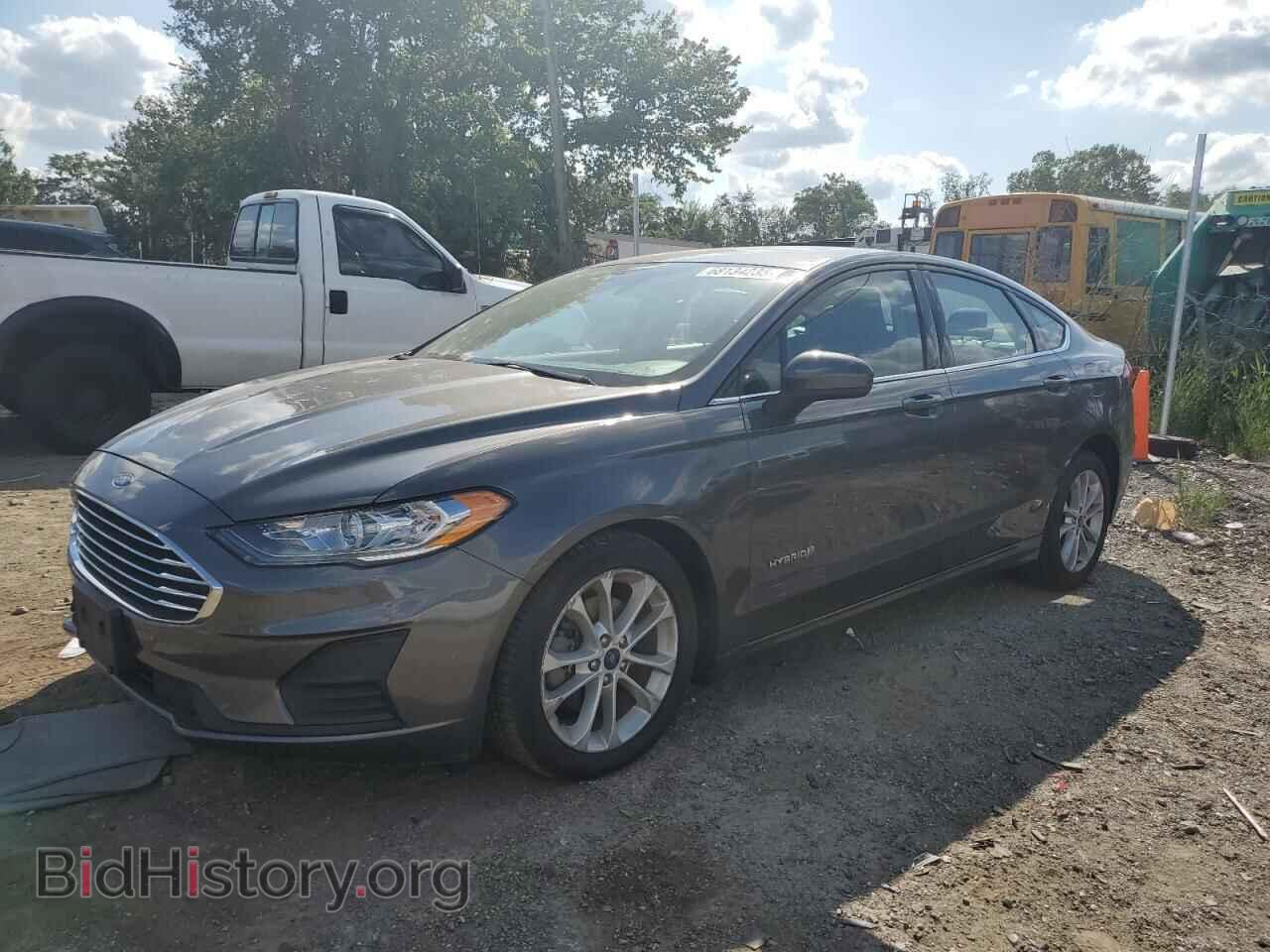 Фотография 3FA6P0LU1KR128549 - FORD FUSION 2019
