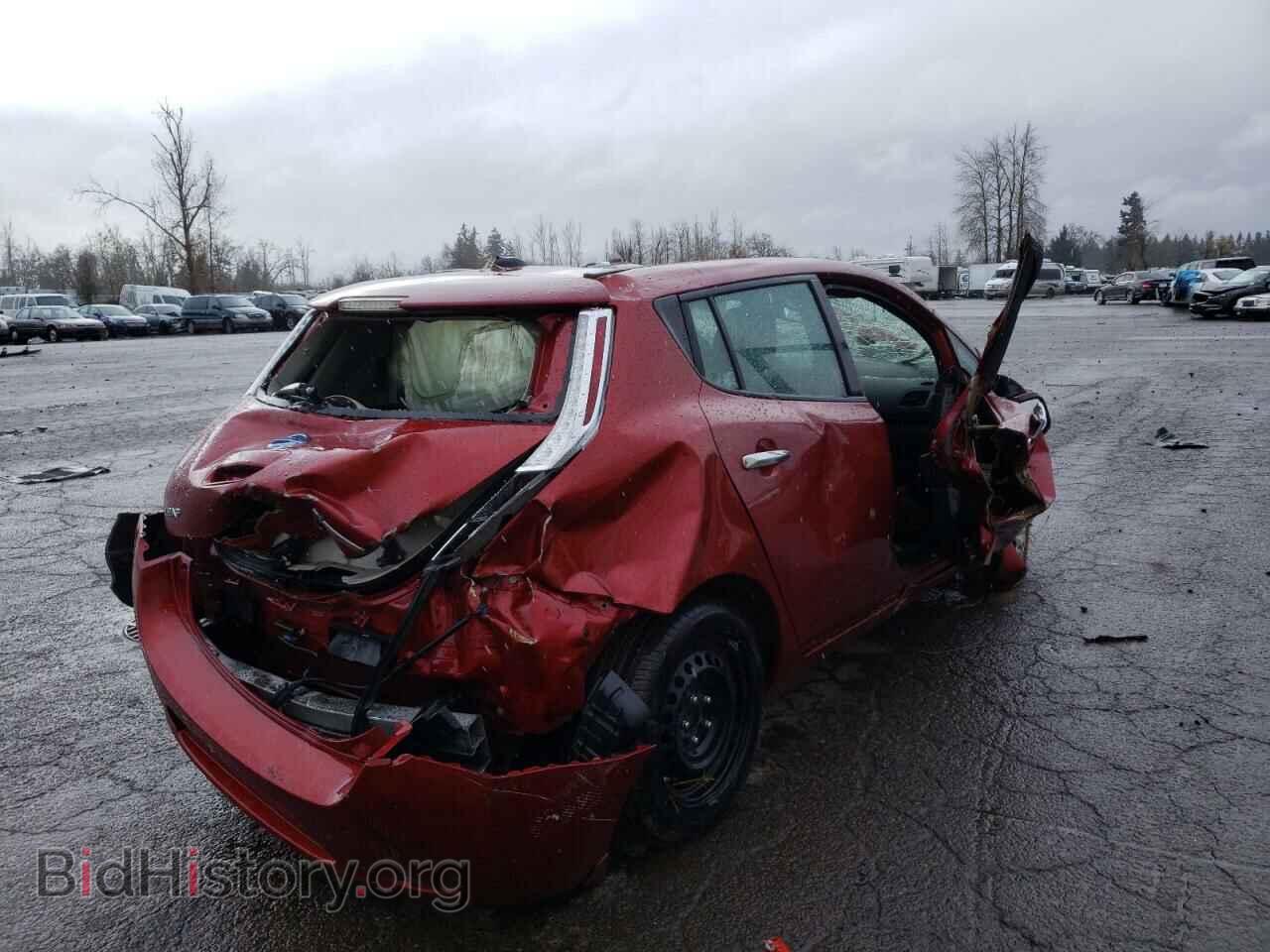 2013 NISSAN LEAF - VIN: 1N4AZ0CP8DC414639 - Фото 4