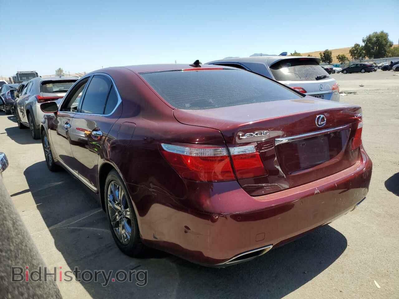 2008 LEXUS LS460 - VIN: JTHBL46F385080894 - Фото 2