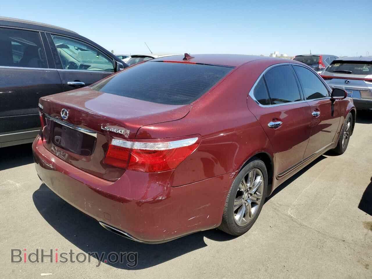 2008 LEXUS LS460 - VIN: JTHBL46F385080894 - Фото 3