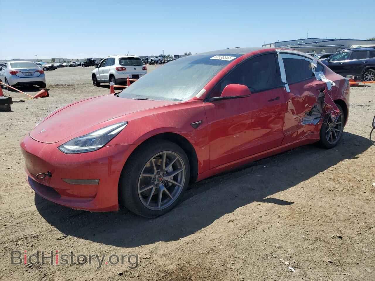 Фотография 5YJ3E1EB3NF137893 - TESLA MODEL 3 2022
