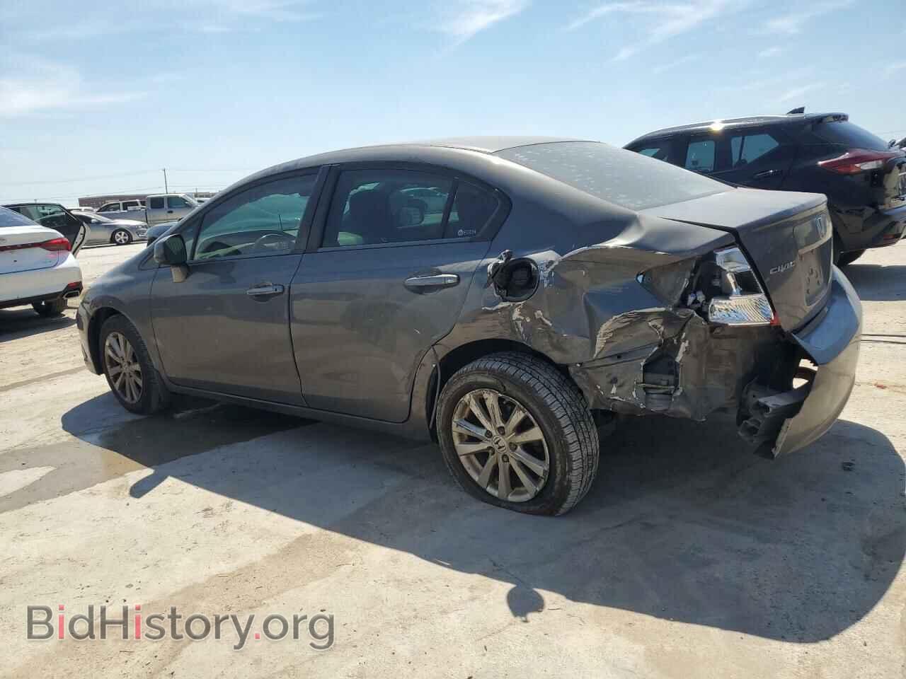 2012 HONDA CIVIC - VIN: 2HGFB2F91CH595321 - Фото 2