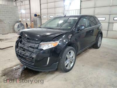 2012 Ford EDGE Edge Limit, черный — VIN 2FMDK4KC6CBA29110, Copart
