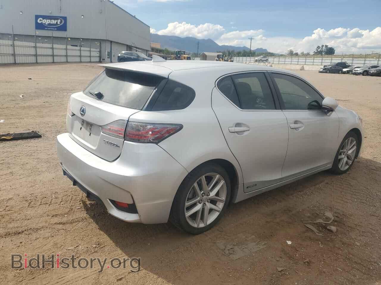 2014 LEXUS CT 200 - VIN: JTHKD5BH5E2188392 - Фото 3