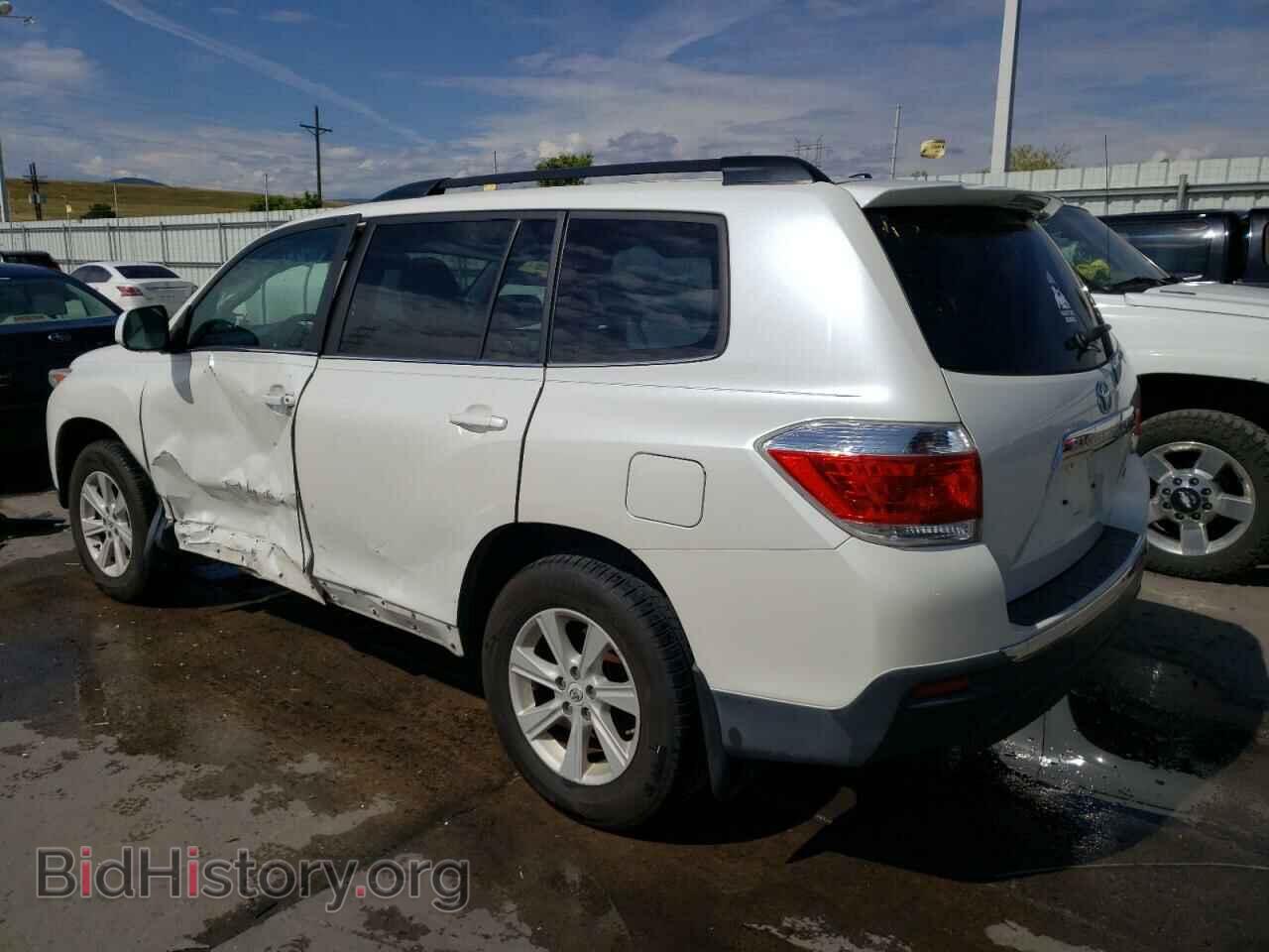 2012 TOYOTA HIGHLANDER - VIN: 5TDBK3EH8CS155741 - Фото 2