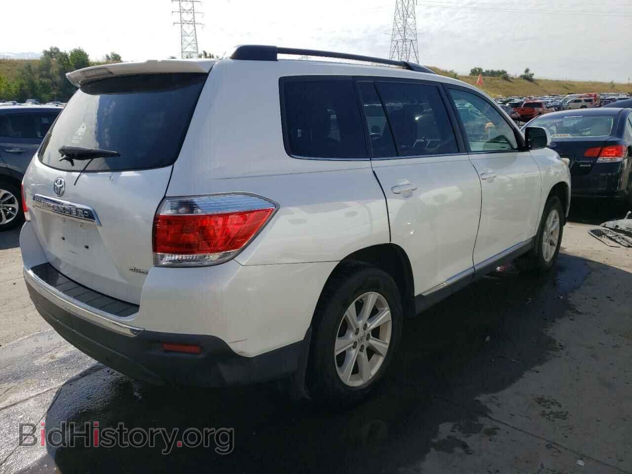2012 TOYOTA HIGHLANDER - VIN: 5TDBK3EH8CS155741 - Фото 3