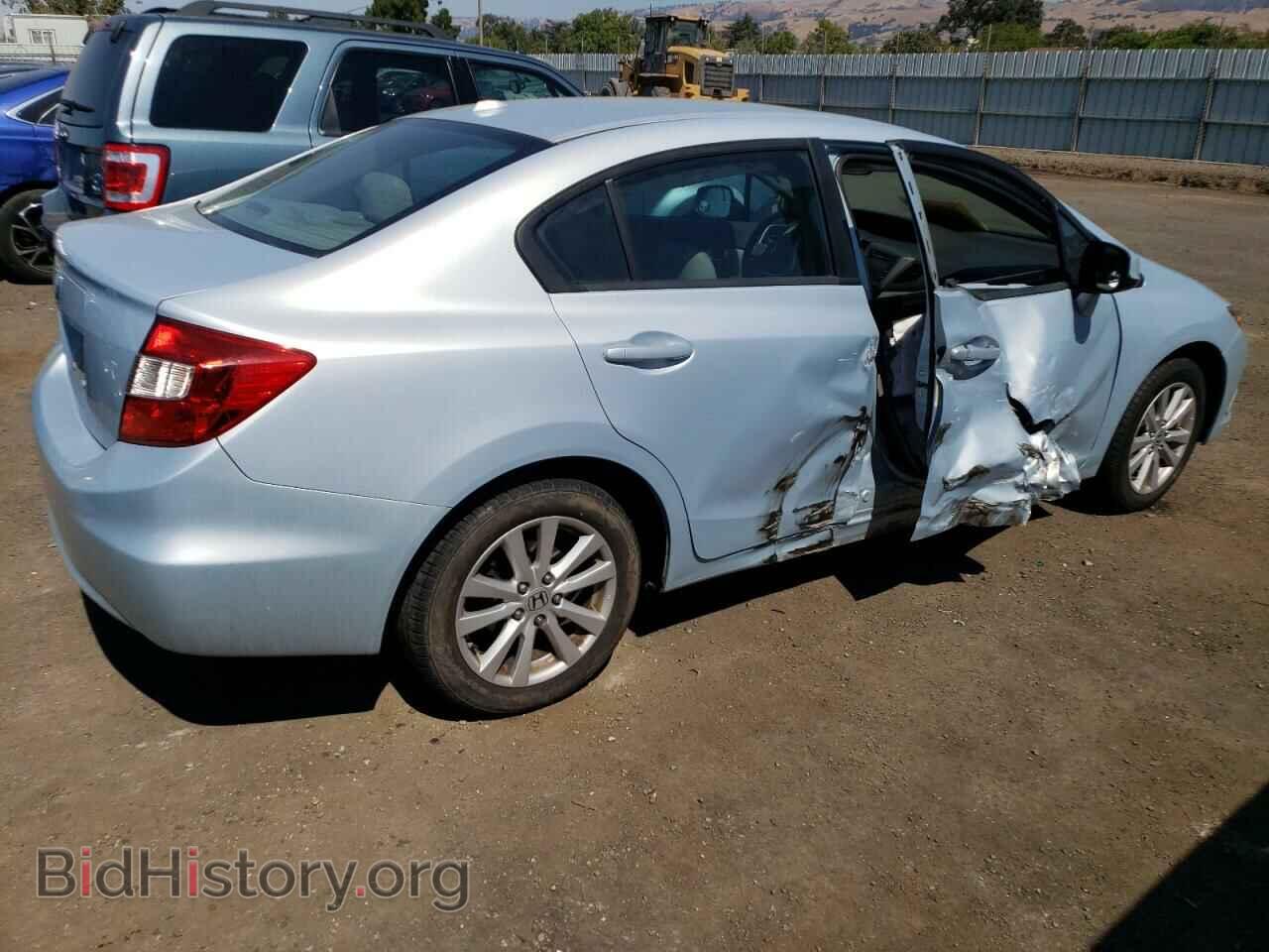 2012 HONDA CIVIC - VIN: 2HGFB2F9XCH593504 - Фото 3
