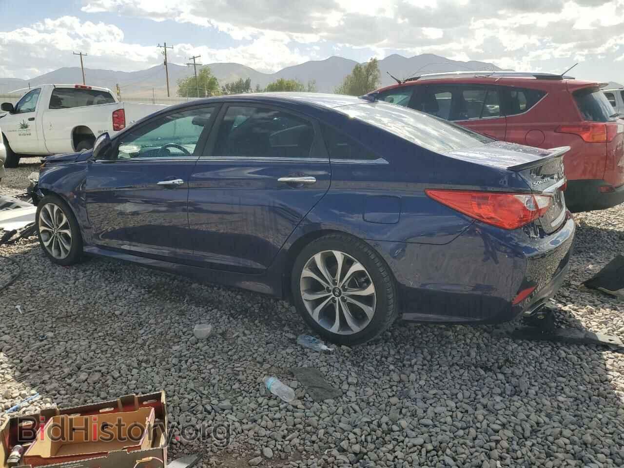 2014 HYUNDAI SONATA - VIN: 5NPEC4AC2EH832639 - Фото 2