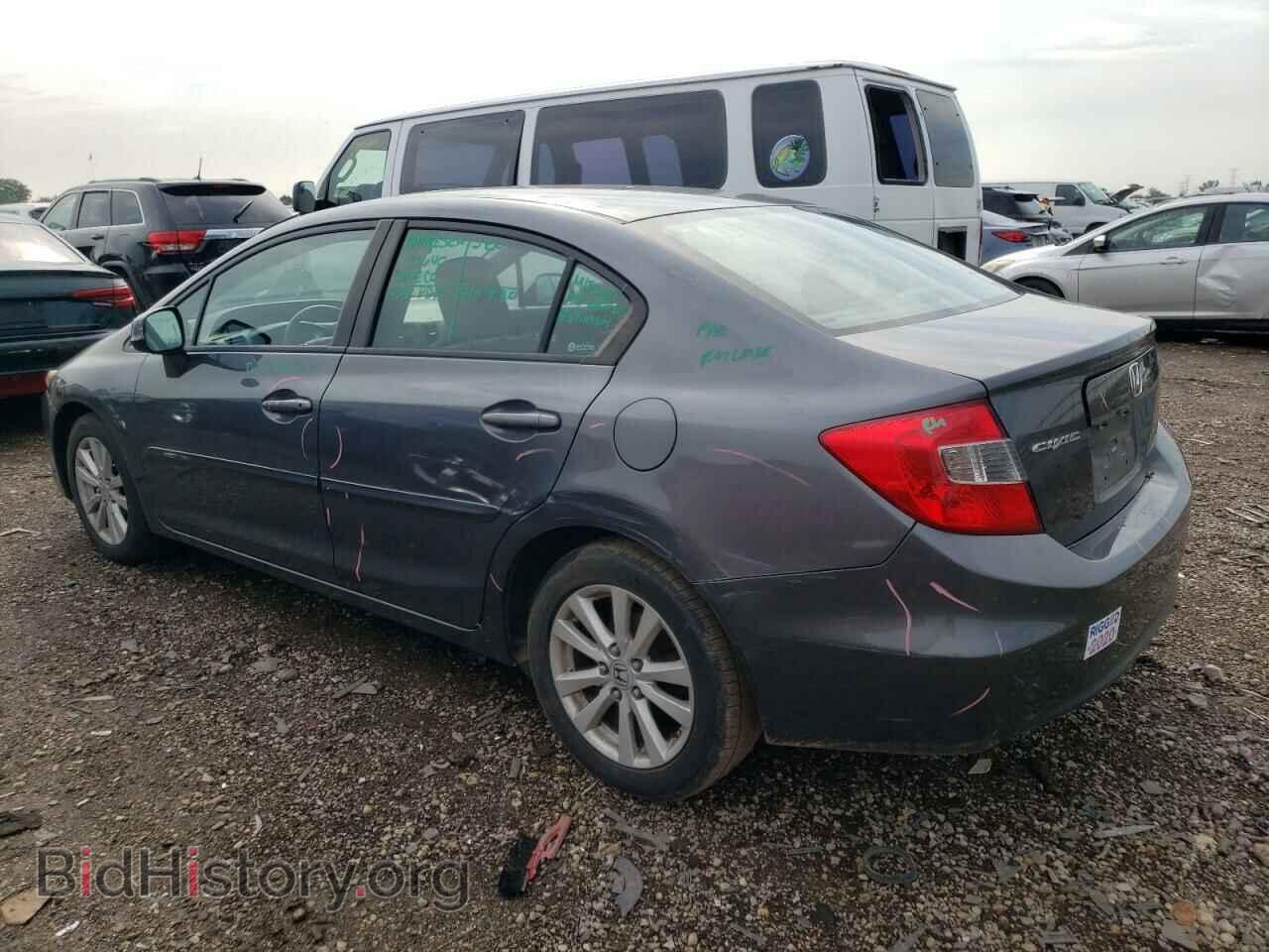 2012 HONDA CIVIC - VIN: 19XFB2F80CE052186 - Фото 2