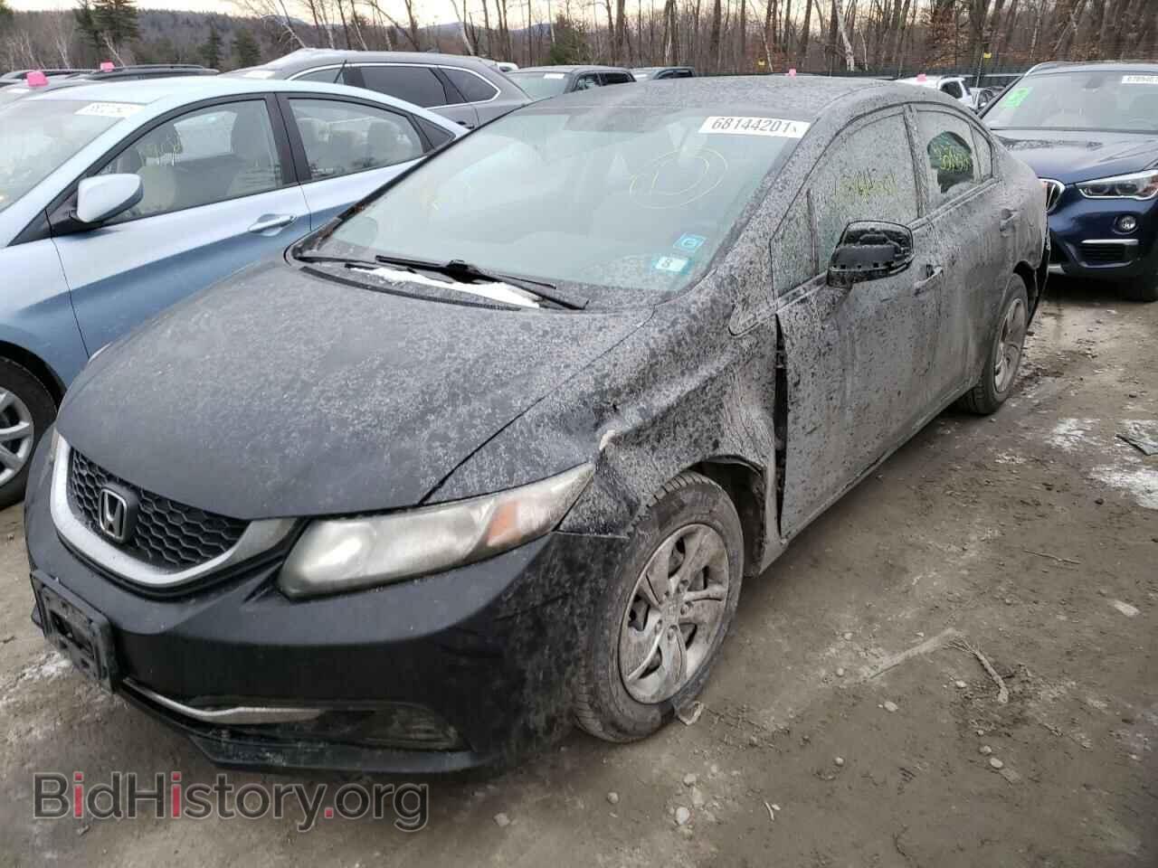 2013 HONDA CIVIC - VIN: 2HGFB2F57DH600679 - Фото 2