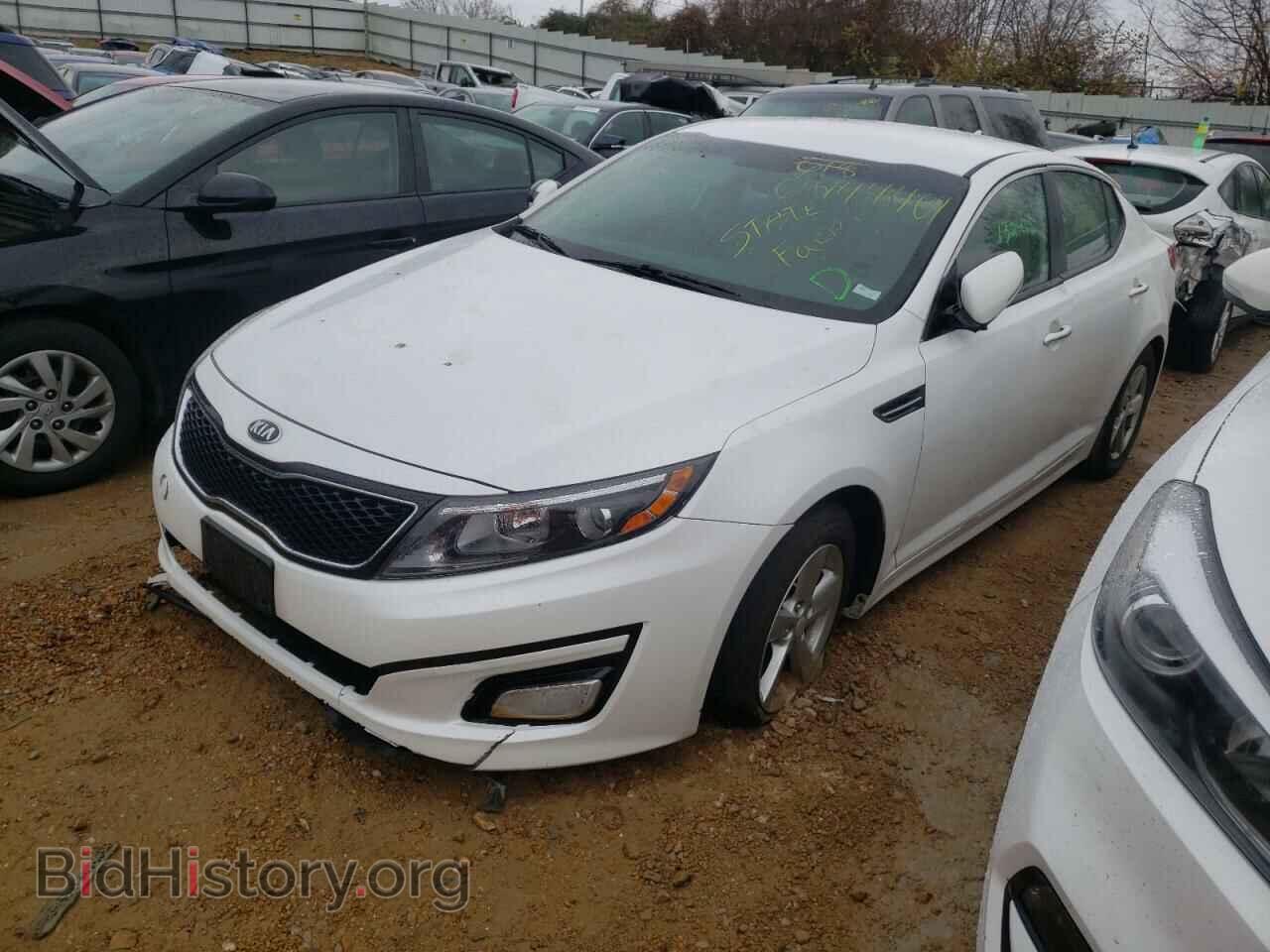 2015 KIA OPTIMA - VIN: KNAGM4A79F5644658 - Фото 2