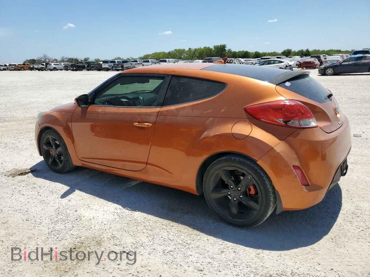 2012 HYUNDAI VELOSTER - VIN: KMHTC6AD6CU082513 - Фото 2