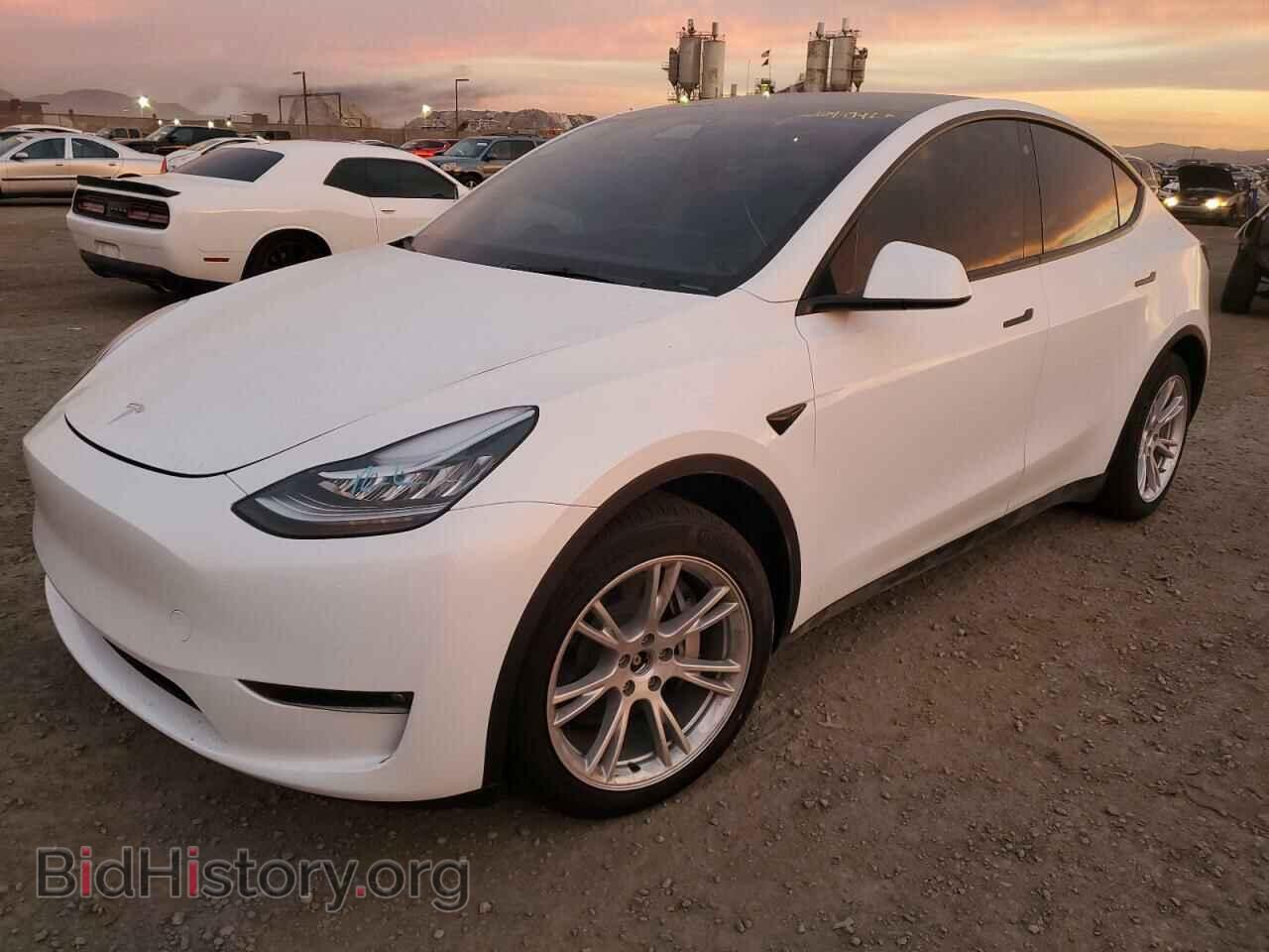 Photo 7SAYGDEEXNF446453 - TESLA MODEL Y 2022