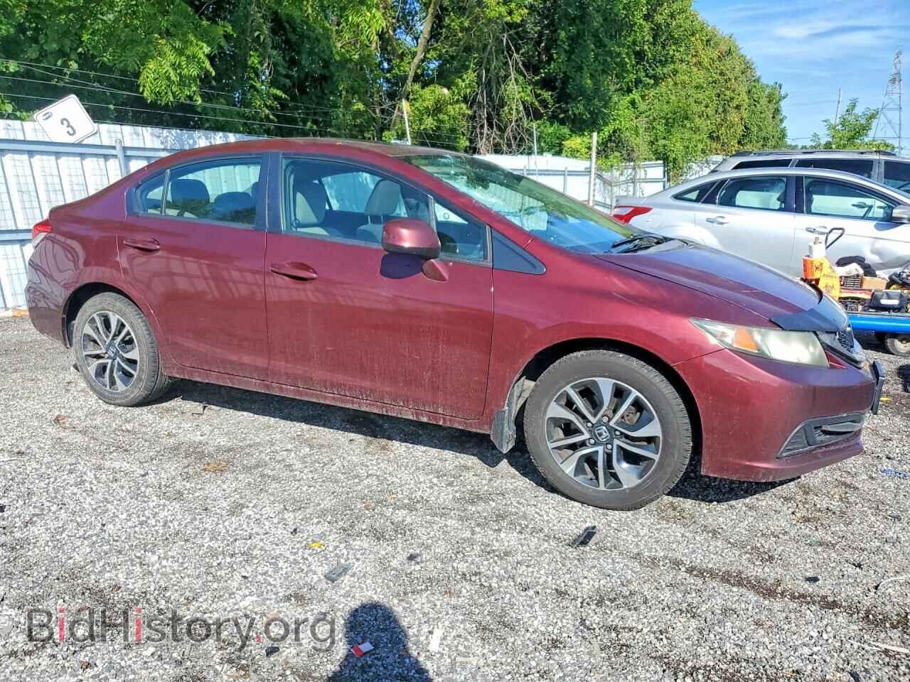 2013 HONDA CIVIC - VIN: 2HGFB2F55DH011744 - Фото 4