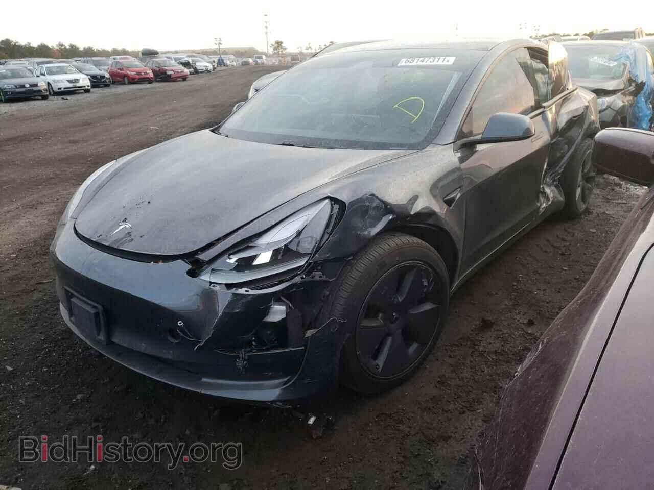 2021 TESLA MODEL 3 - VIN: 5YJ3E1EB9MF869363 - Фото 2