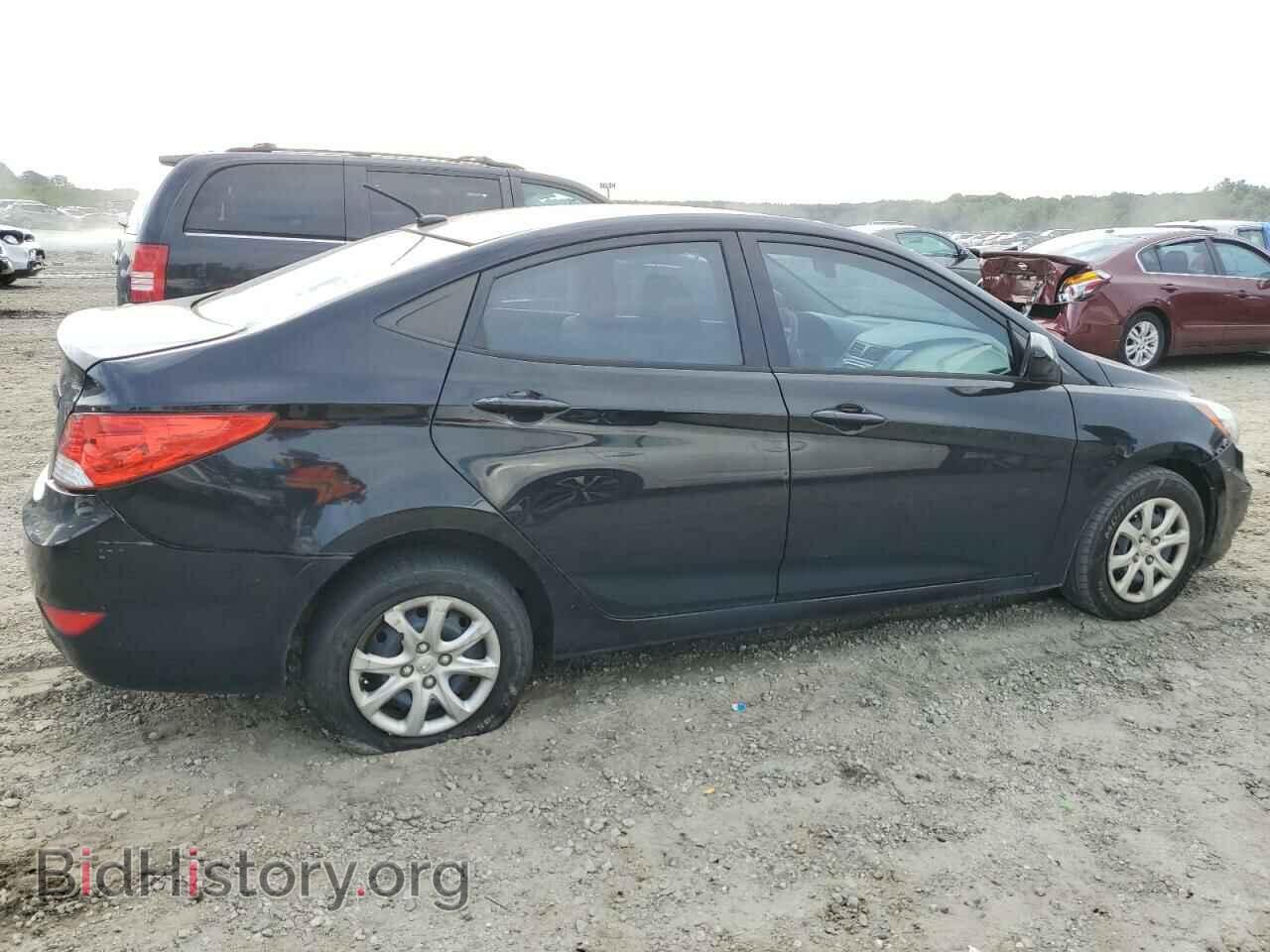 2014 HYUNDAI ACCENT - VIN: KMHCT4AE0EU725762 - Фото 3
