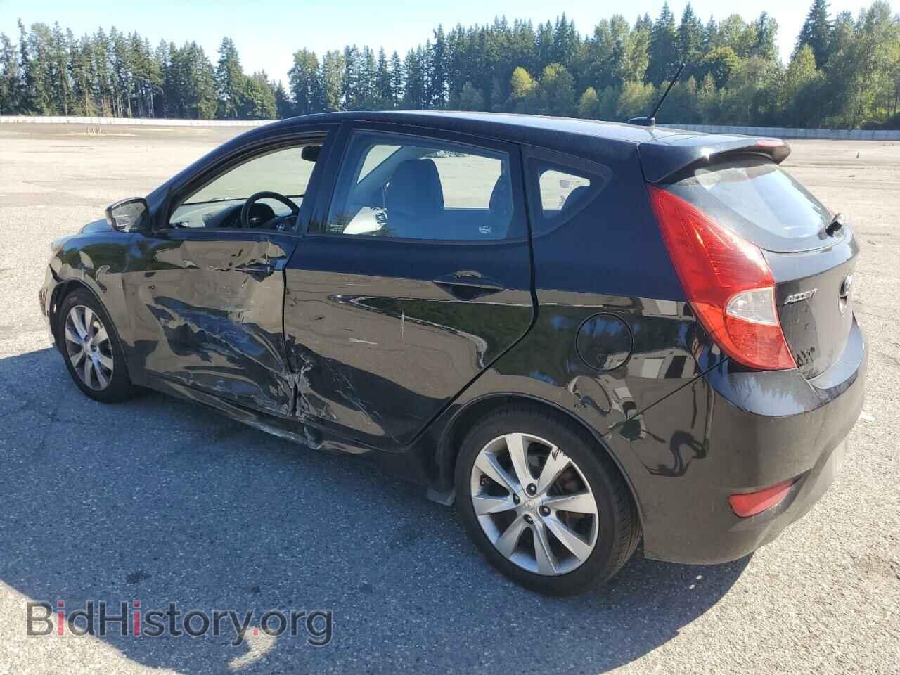 2013 HYUNDAI ACCENT - VIN: KMHCU5AE8DU059686 - Фото 2