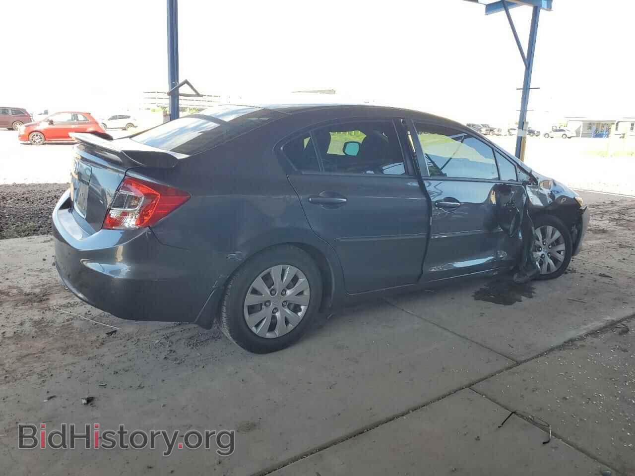 2012 HONDA CIVIC - VIN: 19XFB2E52CE034991 - Фото 3