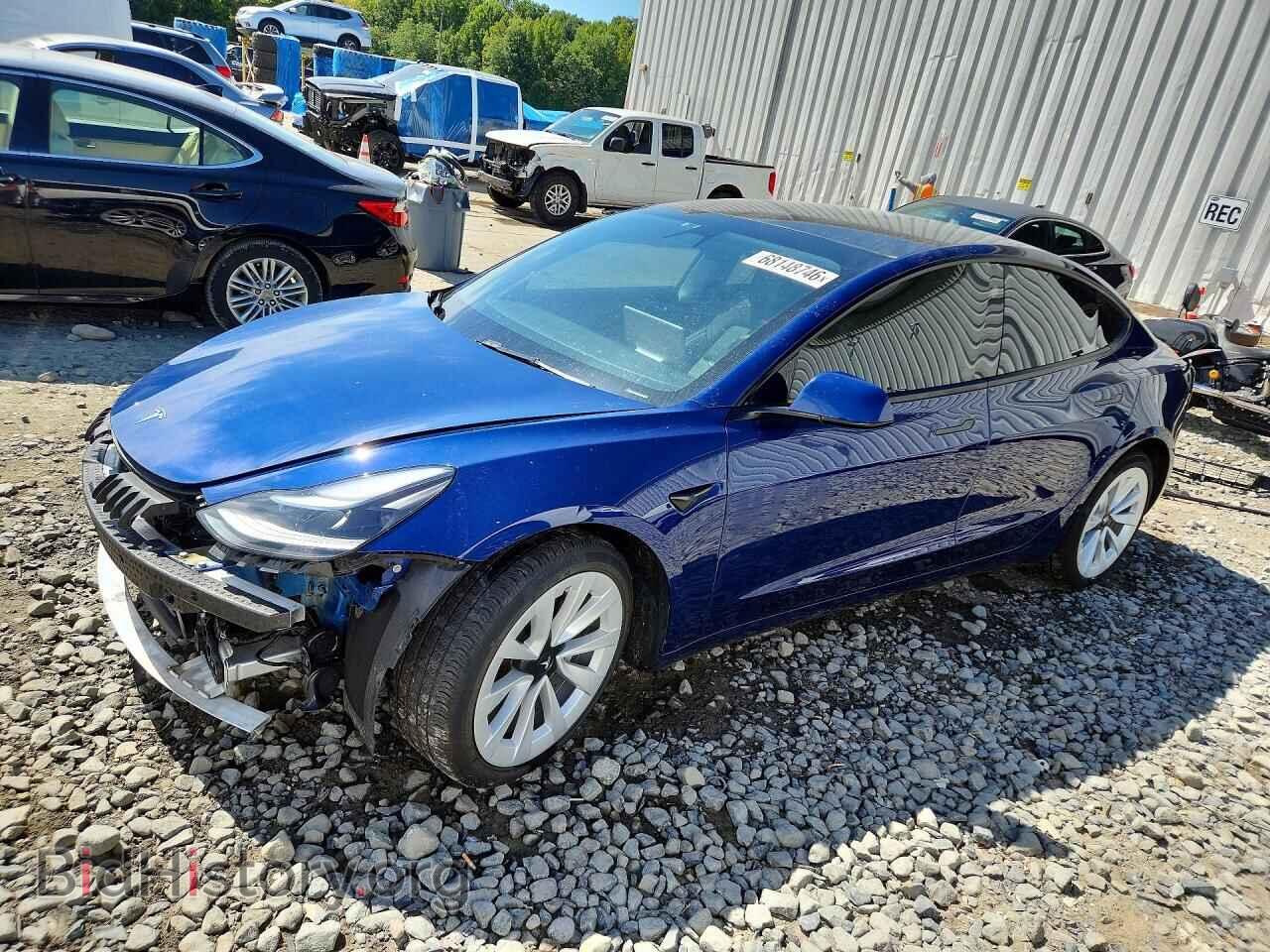 Фотография 5YJ3E1EB9NF126364 - TESLA MODEL 3 2022