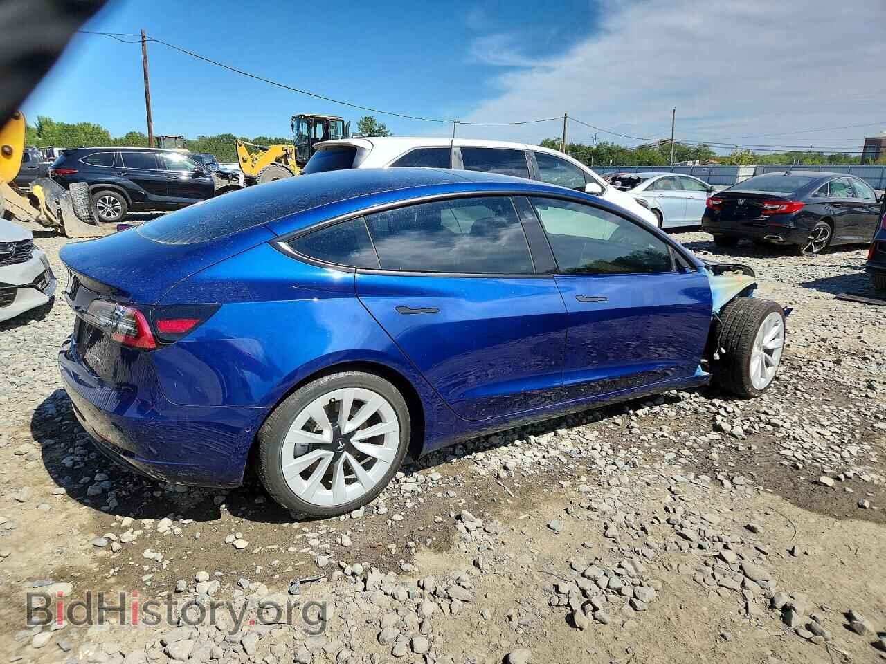 2022 TESLA MODEL 3 - VIN: 5YJ3E1EB9NF126364 - Фото 3