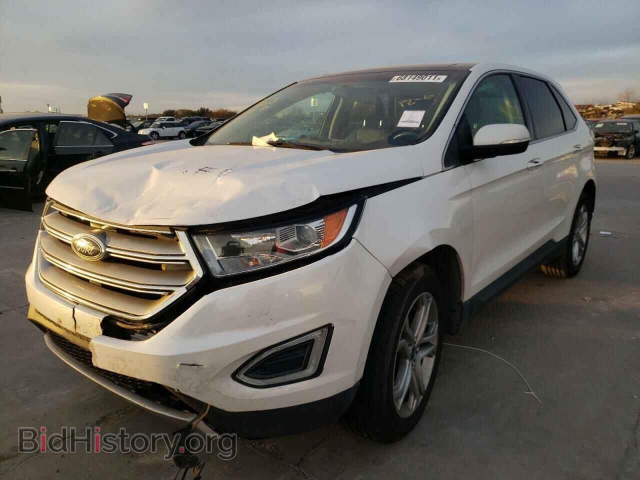 2015 FORD EDGE - VIN: 2FMTK3K88FBB21809 - Photo 2