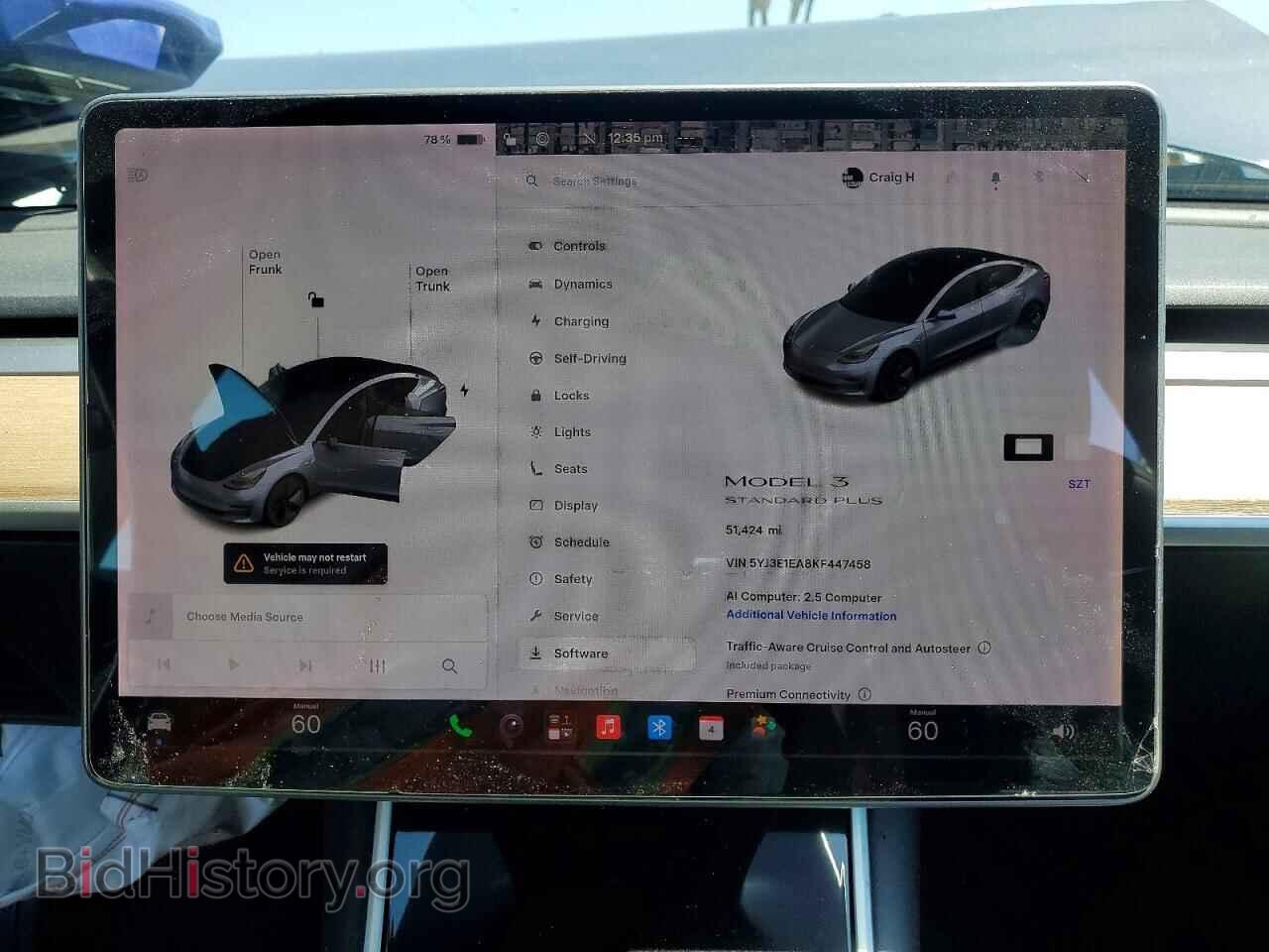 2019 TESLA MODEL 3 - VIN: 5YJ3E1EA8KF447458 - Photo 9