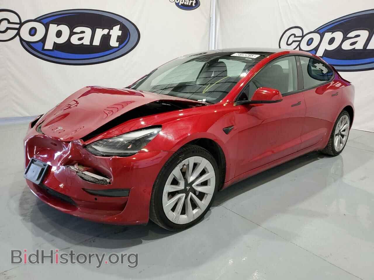 Фотография 5YJ3E1EA2NF304512 - TESLA MODEL 3 2022