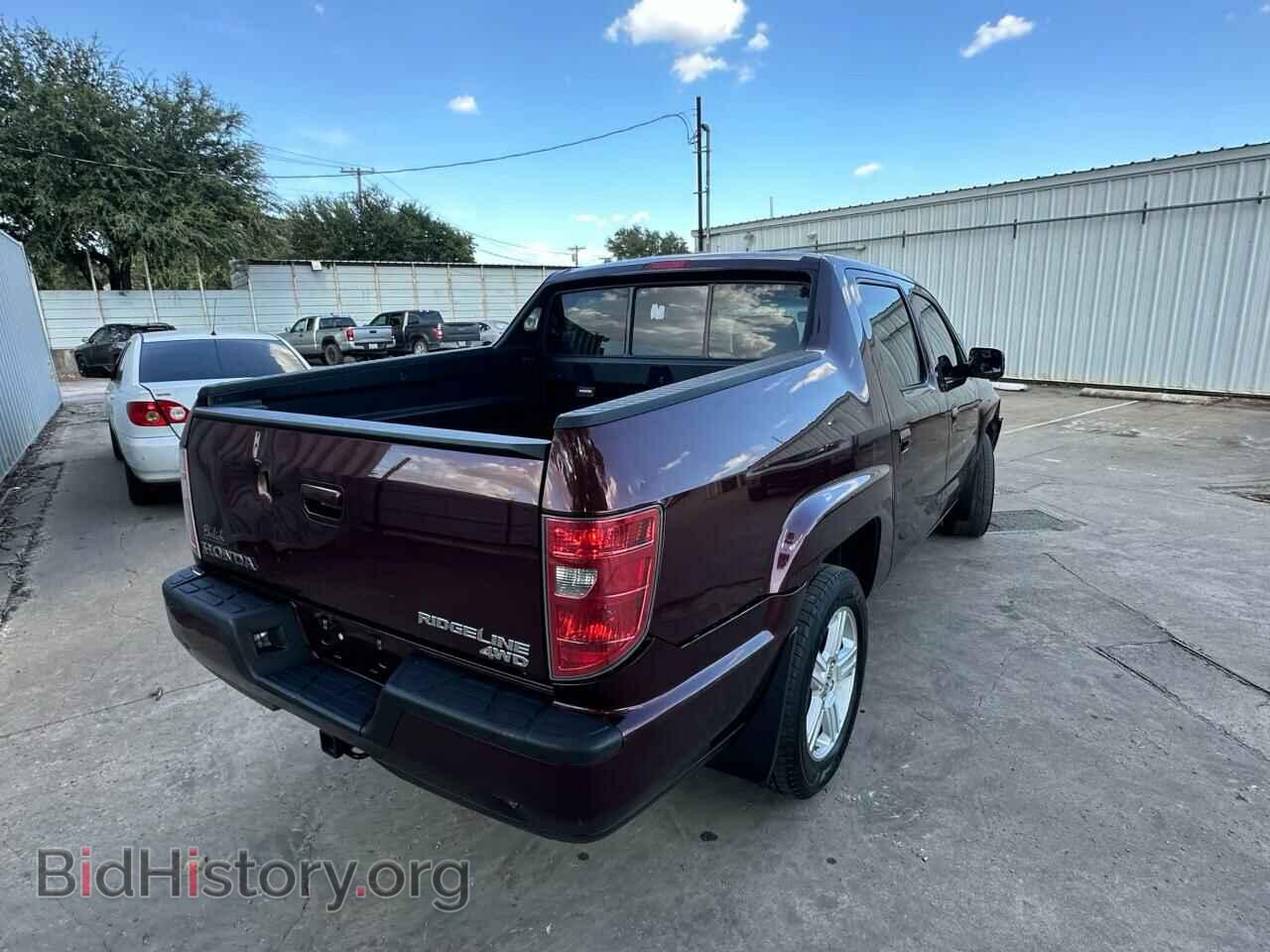 2009 HONDA RIDGELINE - VIN: 5FPYK16509B103494 - Фото 4