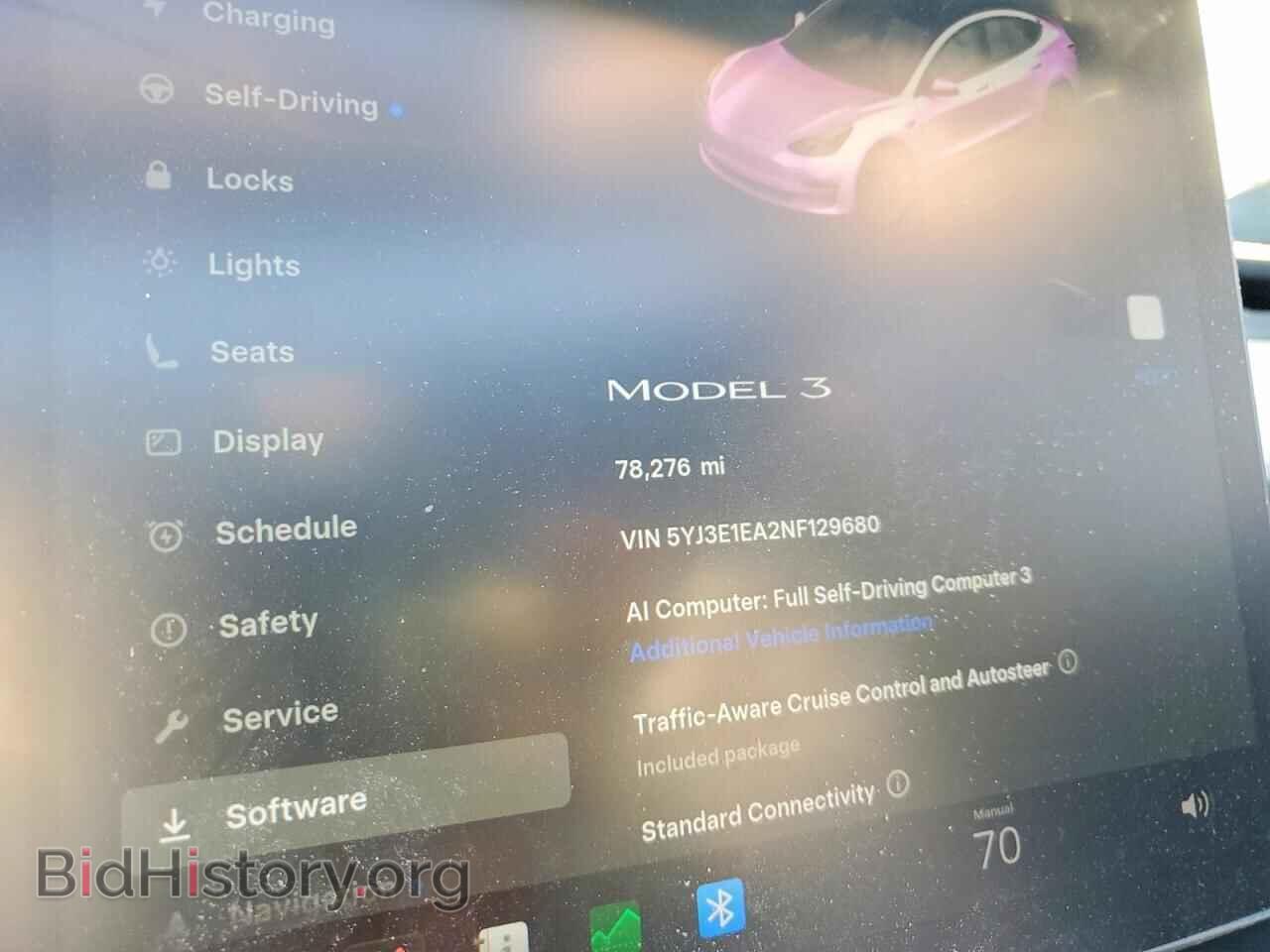 2022 TESLA MODEL 3 - VIN: 5YJ3E1EA2NF129680 - Photo 9