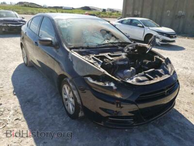 2014 Dodge DART Dart SXT, black — VIN 1C3CDFBB5ED794873, Copart