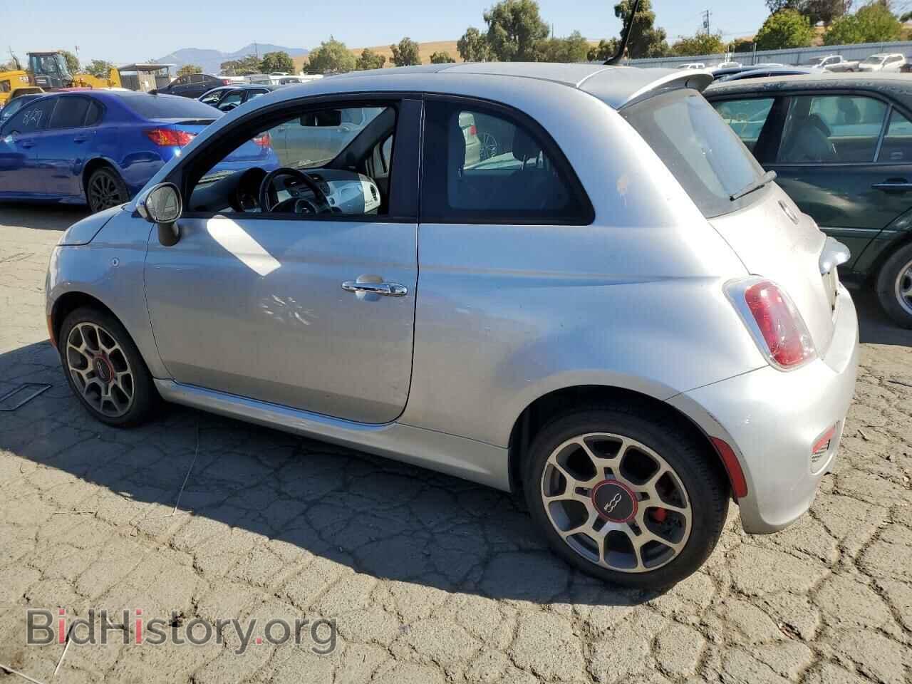 2012 FIAT 500 - VIN: 3C3CFFBR6CT119547 - Фото 2