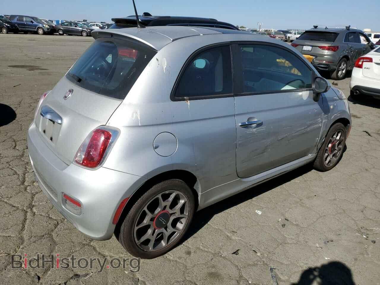 2012 FIAT 500 - VIN: 3C3CFFBR6CT119547 - Фото 3