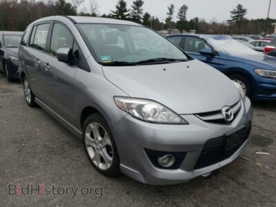 2010 Mazda 5, silver — VIN JM1CR2WL5A0377294, Copart