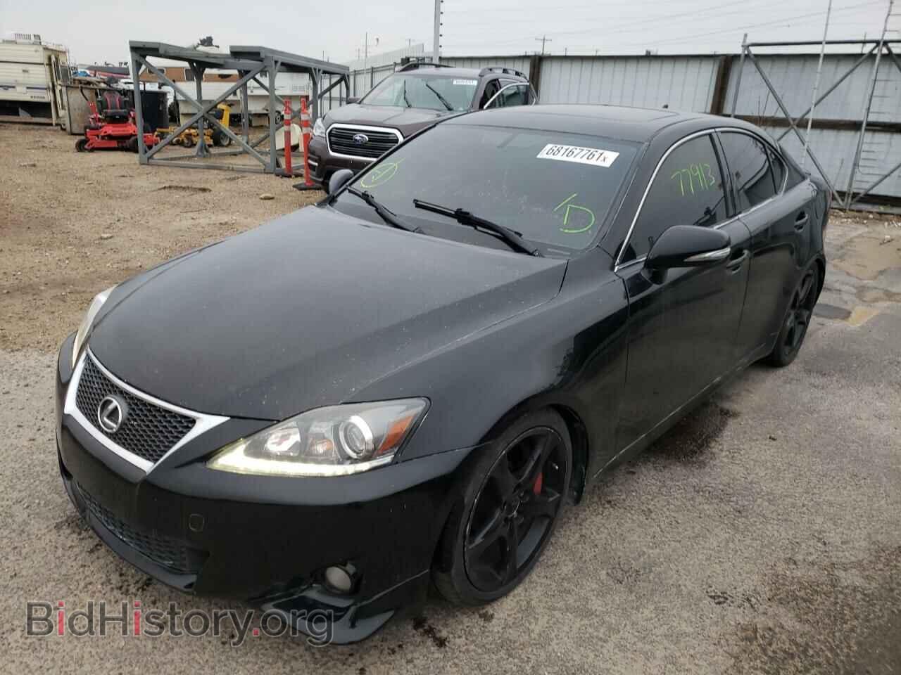2011 LEXUS IS - VIN: JTHBE5C25B5027218 - Фото 2
