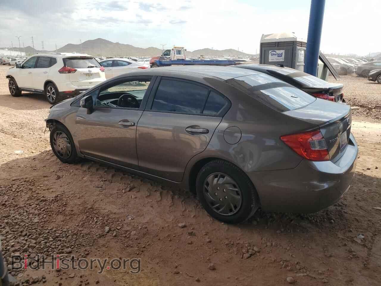 2012 HONDA CIVIC - VIN: 2HGFB2F5XCH594312 - Фото 2